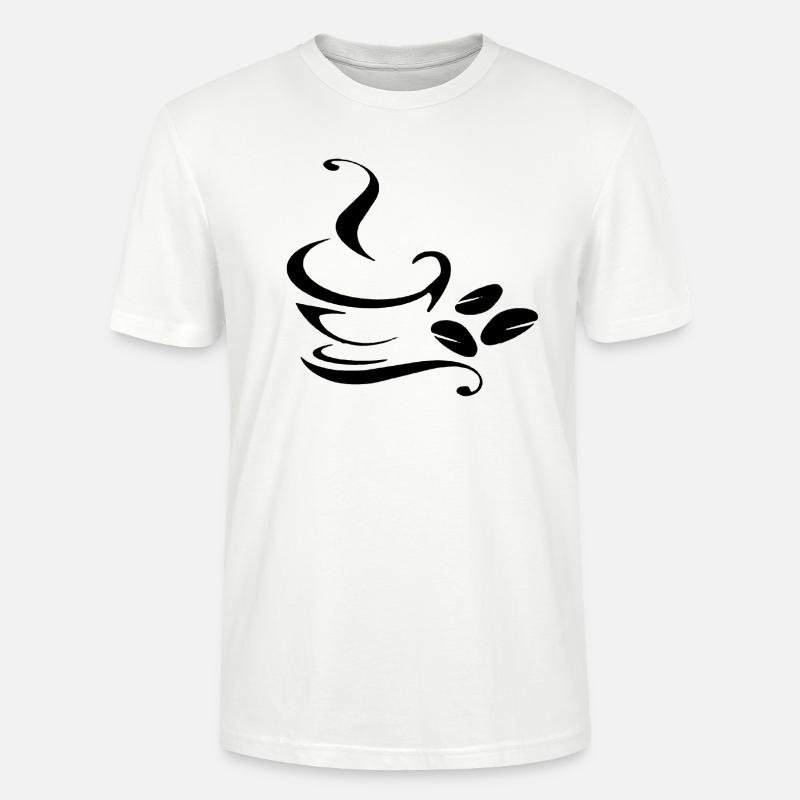 java mug - Stanley/Stella CRAFTER Unisex Organic T-Shirt - white