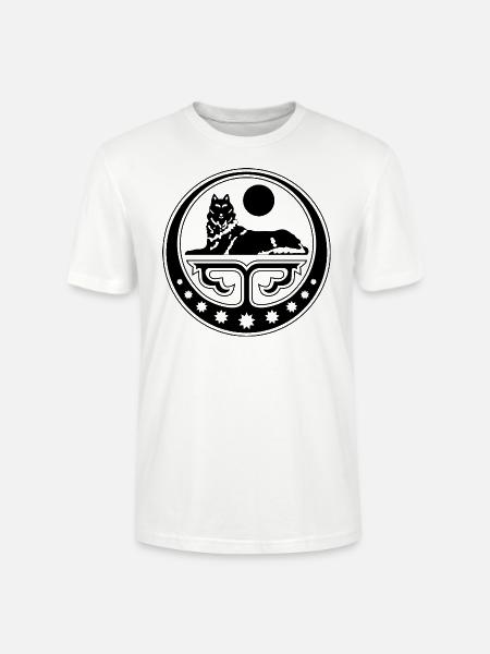 Regalo ceceno Cecenia Daghestan Grozny - Maglietta unisex ecologica CRAFTER di Stanley/Stella - bianco