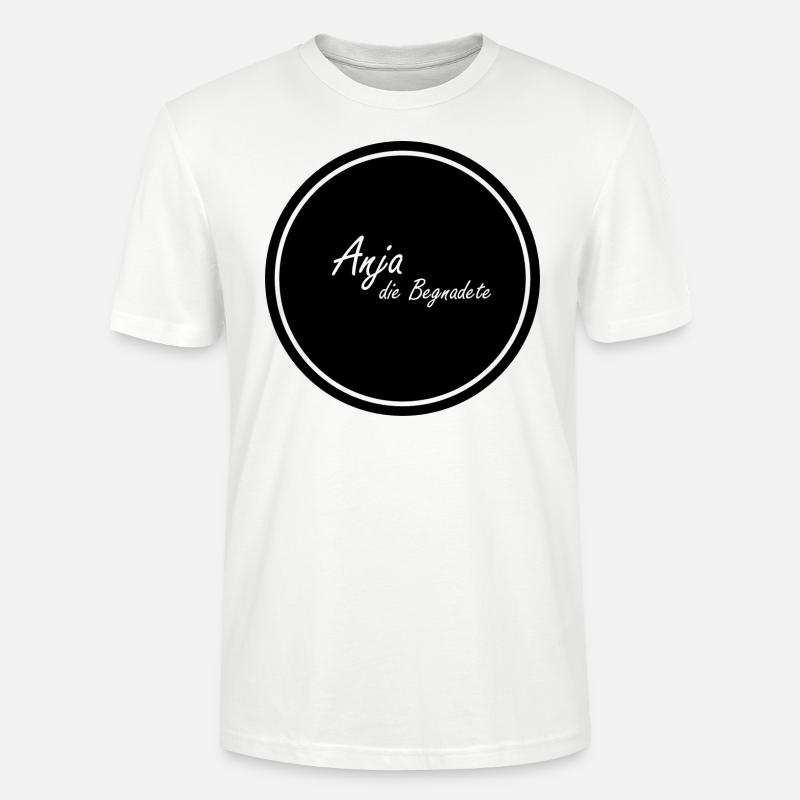 Anja die Begnadete - Stanley/Stella Unisex Bio-T-Shirt CRAFTER - Weiß