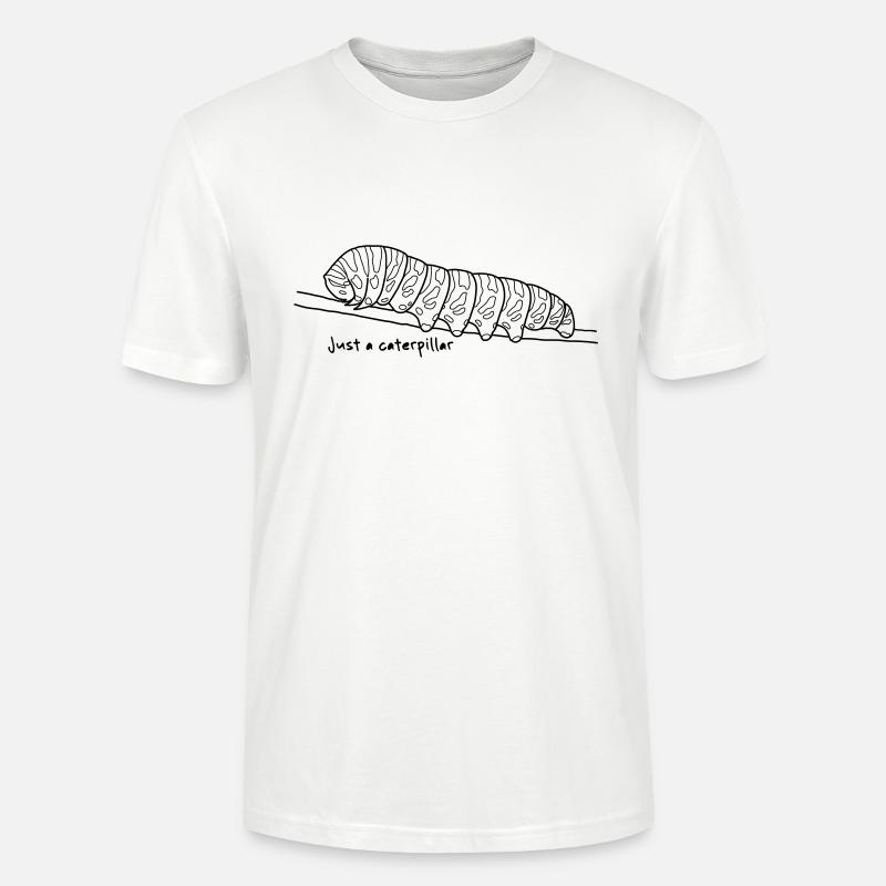 caterpillar - Stanley/Stella Unisex Bio-T-Shirt CRAFTER - Weiß