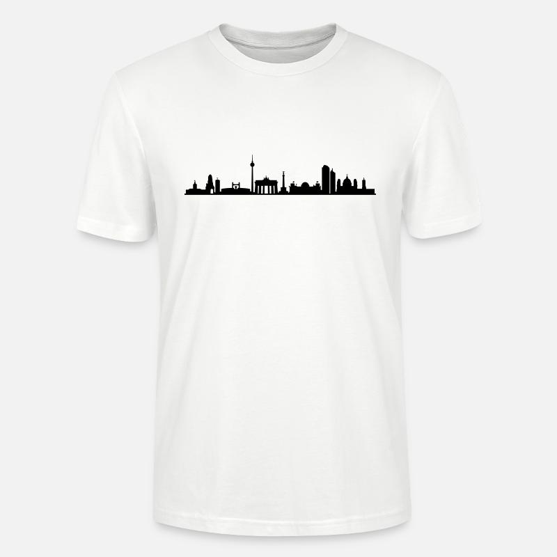 Skyline Berlin - Stanley/Stella Unisex Bio-T-Shirt CRAFTER - Weiß