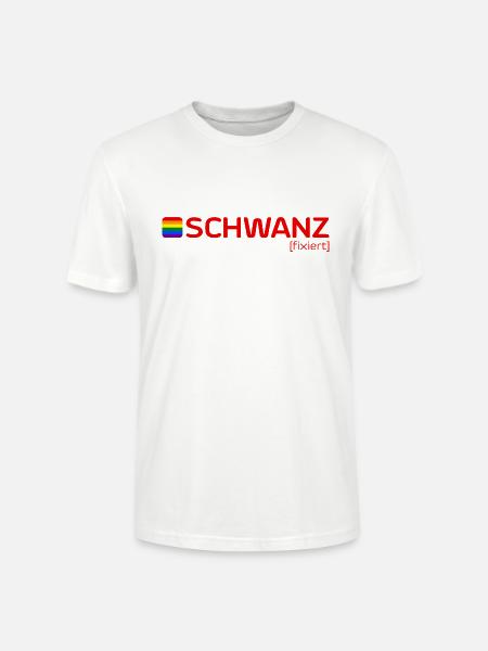 SCHWANZ [fixiert] - Stanley/Stella Unisex Bio-T-Shirt CRAFTER - Weiß