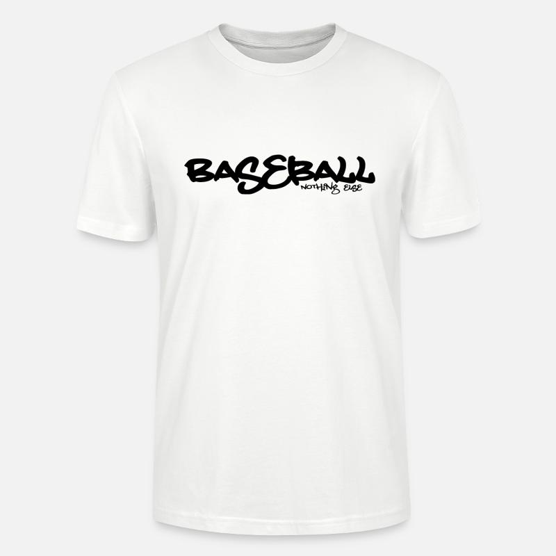 Baseball - Nothing Else - Stanley/Stella Unisex Bio-T-Shirt CRAFTER - Weiß