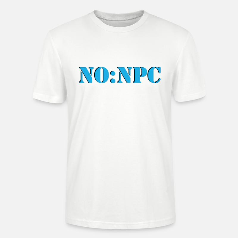 NoNpc - Stanley/Stella Unisex Bio-T-Shirt CRAFTER - Weiß