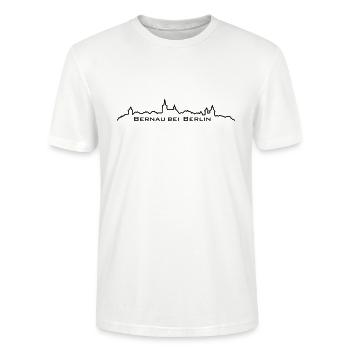 Silhouette Bernau - Stanley/Stella Unisex Bio-T-Shirt CRAFTER - Weiß - Vorne - Alina (178cm) & Michal (187cm)