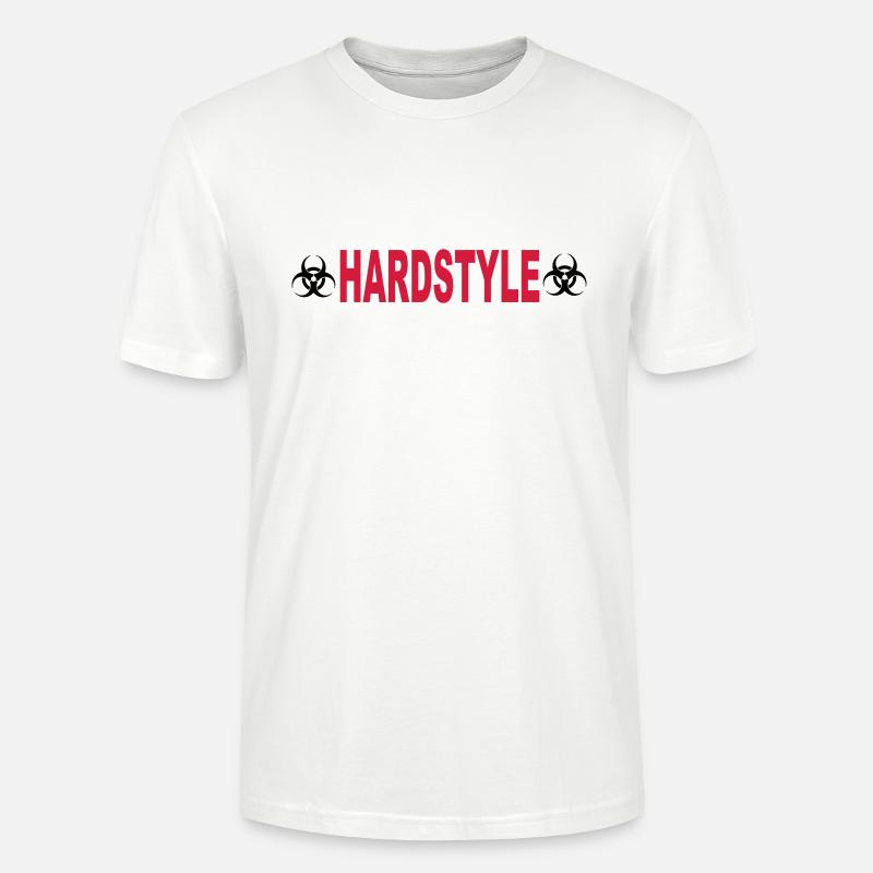 Hardstyle - Stanley/Stella Unisex Bio-T-Shirt CRAFTER - Weiß