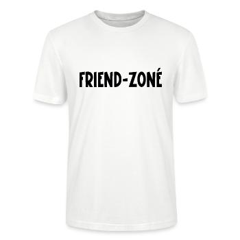 friend-zoné - T-shirt bio CRAFTER Stanley Stella Unisexe - blanc - Devant - Alina (178cm) & Michal (187cm)
