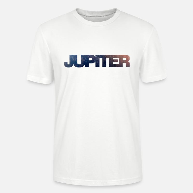Jupiter | Oberfläche - Stanley/Stella Unisex Bio-T-Shirt CRAFTER - Weiß