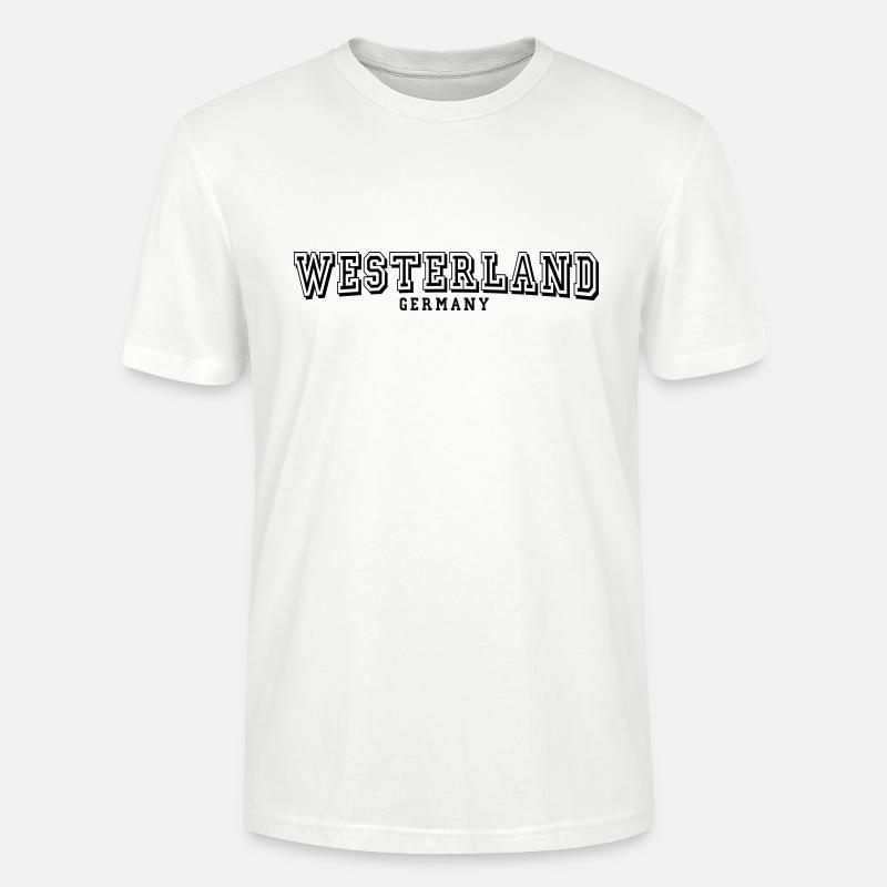 Westerland - Stanley/Stella Unisex Bio-T-Shirt CRAFTER - Weiß