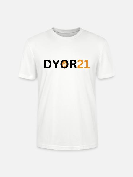 DYOR21 - Stanley/Stella CRAFTER Unisex Organic T-Shirt - white