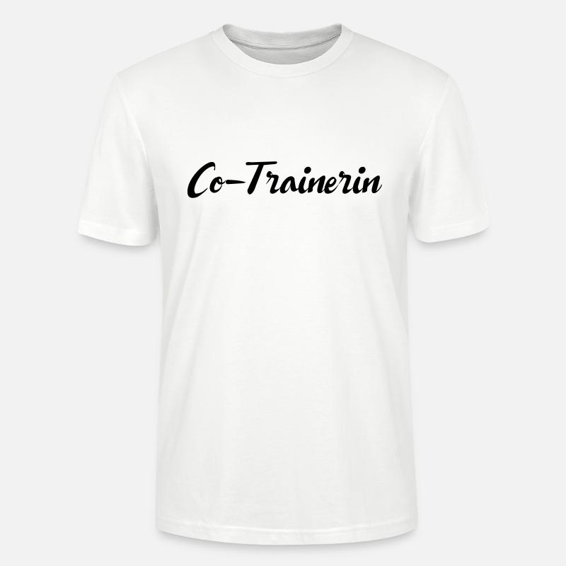 Co-Trainerin - Stanley/Stella Unisex Bio-T-Shirt CRAFTER - Weiß