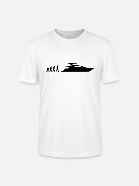 yacht evloution - Stanley/Stella Unisex Bio-T-Shirt CRAFTER - Weiß