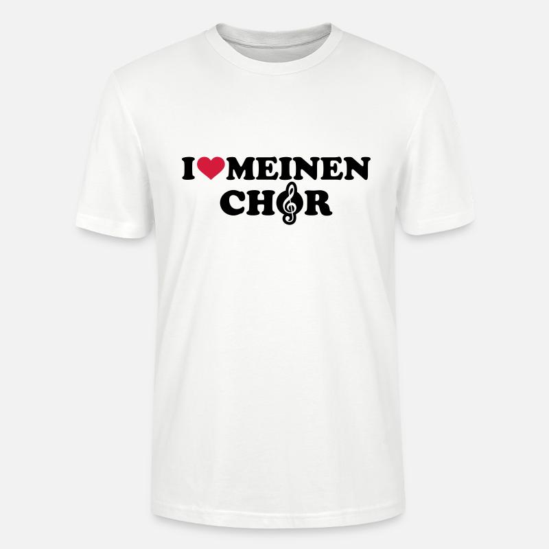 Chor - Stanley/Stella Unisex Bio-T-Shirt CRAFTER - Weiß