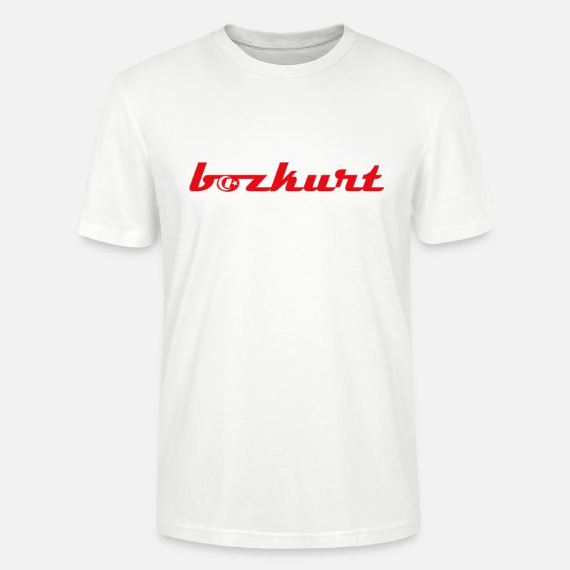 bozkurt - Stanley/Stella Unisex Bio-T-Shirt CRAFTER - Weiß
