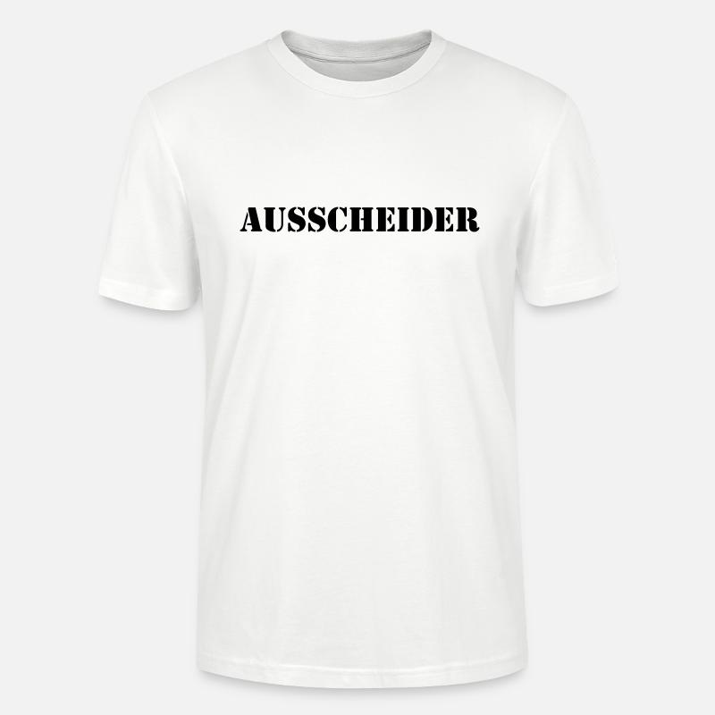 ausscheider - Stanley/Stella Unisex Bio-T-Shirt CRAFTER - Weiß
