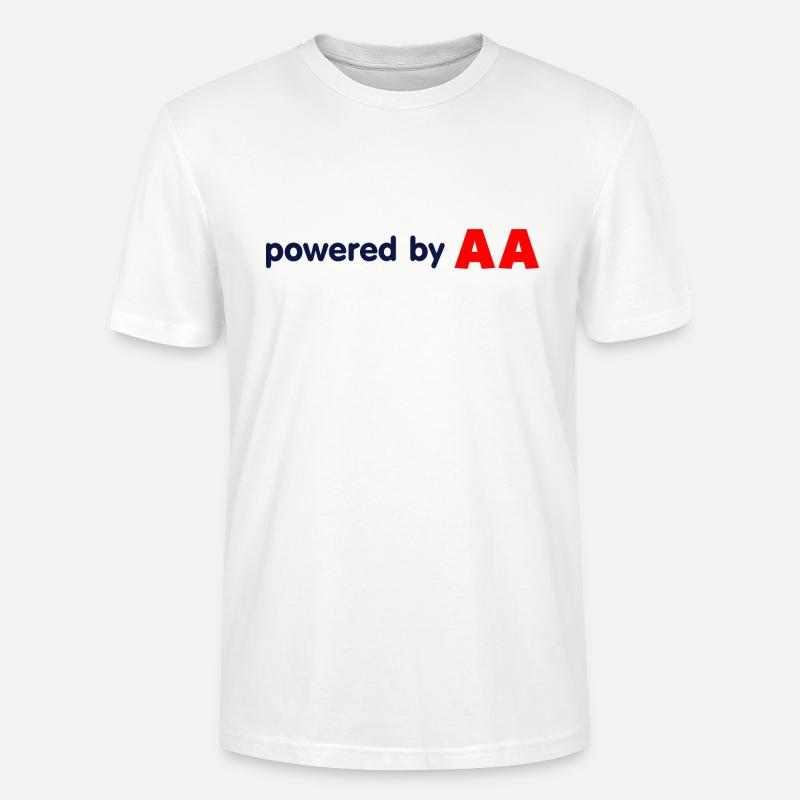 powered by AA - Stanley/Stella Unisex Bio-T-Shirt CRAFTER - Weiß