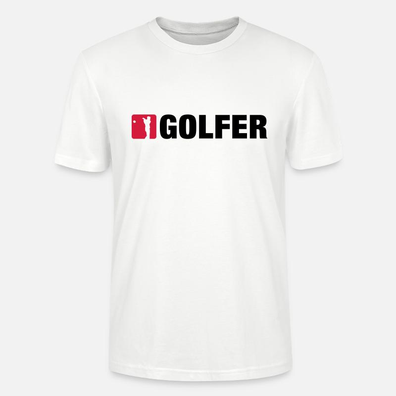 golf__2__f2 - Stanley/Stella CRAFTER Unisex Organic T-Shirt - white
