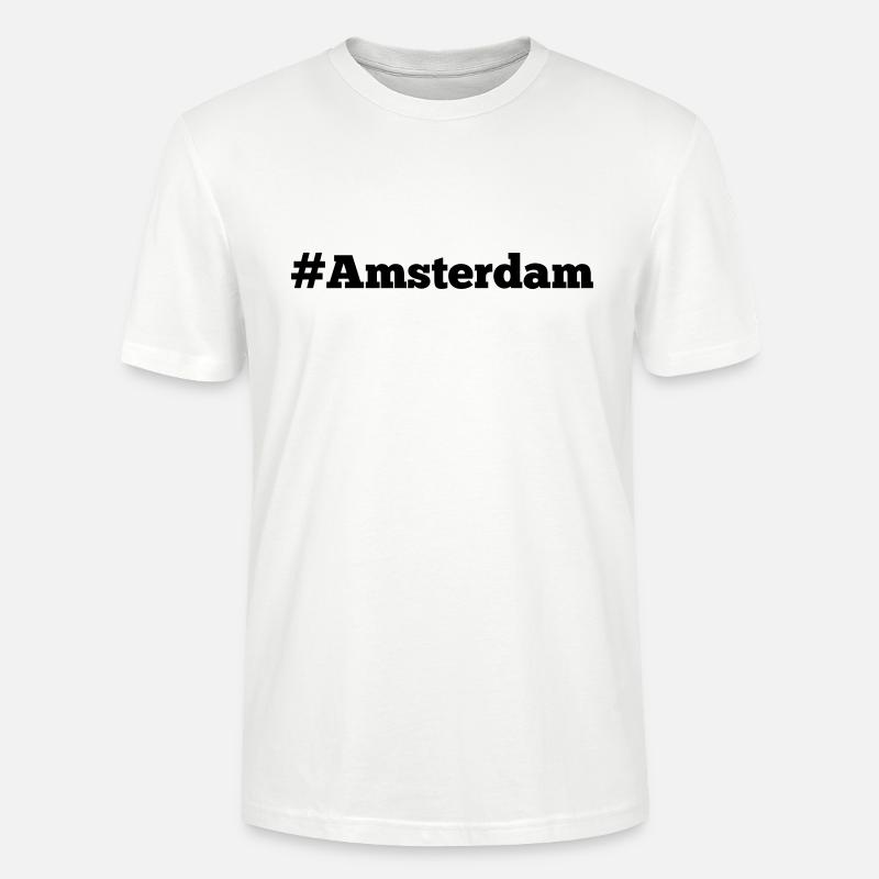 #Amsterdam - Stanley/Stella Unisex Bio-T-Shirt CRAFTER - Weiß