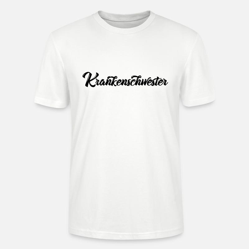 Krankenschwester - Stanley/Stella Unisex Bio-T-Shirt CRAFTER - Weiß