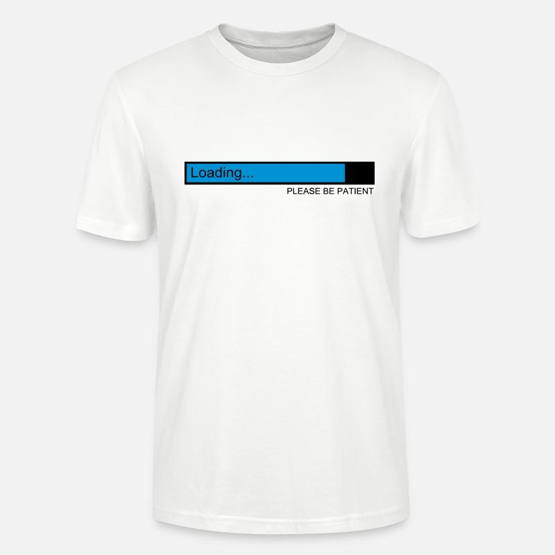 loading / ladebalken / pc / download - Stanley/Stella Unisex Bio-T-Shirt CRAFTER - Weiß