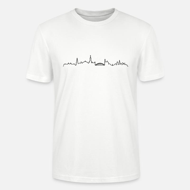 Skyline Amsterdam Linie - Stanley/Stella Unisex Bio-T-Shirt CRAFTER - Weiß
