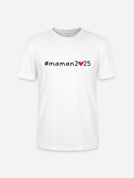 Mama 2025 - Stanley/Stella Unisex Bio-T-Shirt CRAFTER - Weiß