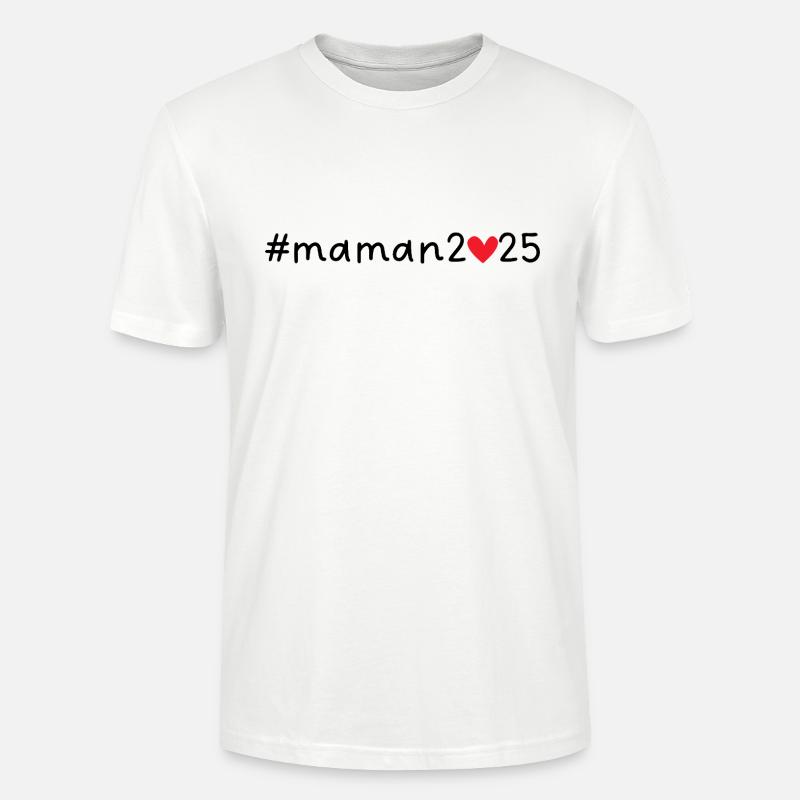 Mama 2025 - Stanley/Stella Unisex Bio-T-Shirt CRAFTER - Weiß