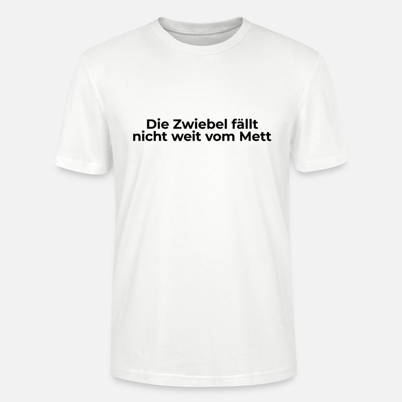 Zwiebel Mett - Stanley/Stella Unisex Bio-T-Shirt CRAFTER - Weiß