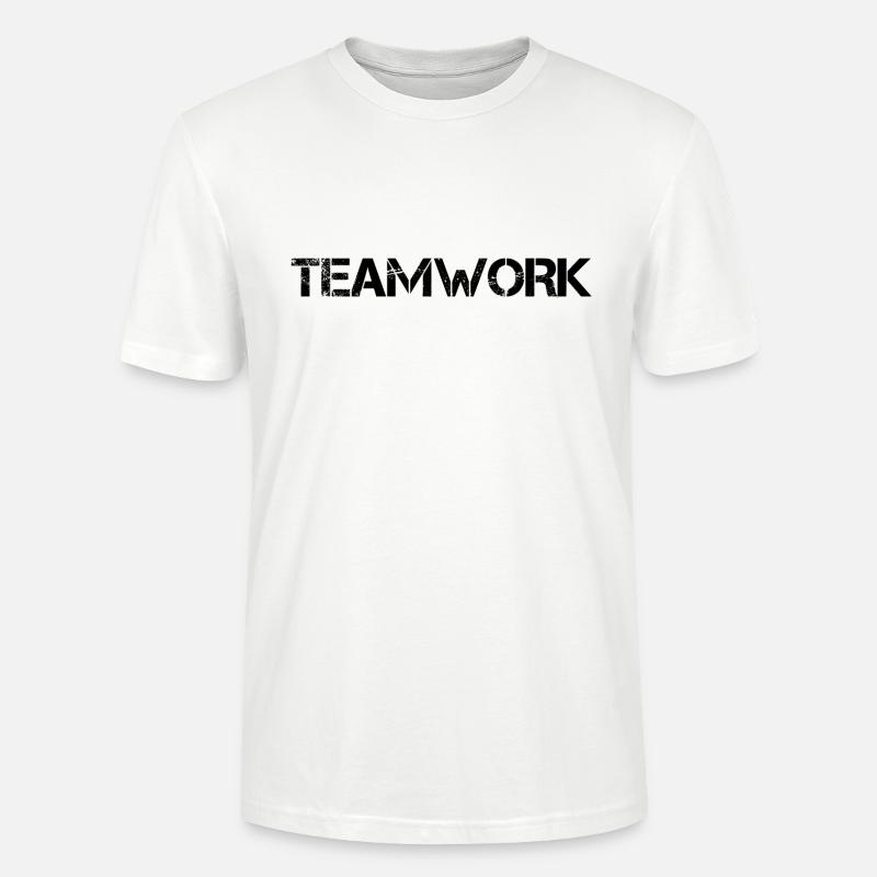 Teamwork Group Teamwork - Stanley/Stella CRAFTER Unisex Organic T-Shirt - white
