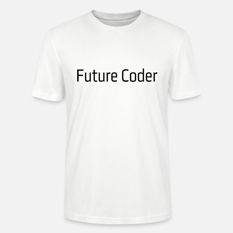 Future Coder - Stanley/Stella CRAFTER Unisex Organic T-Shirt - white