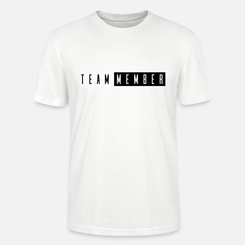 team member - Stanley/Stella Unisex Bio-T-Shirt CRAFTER - Weiß