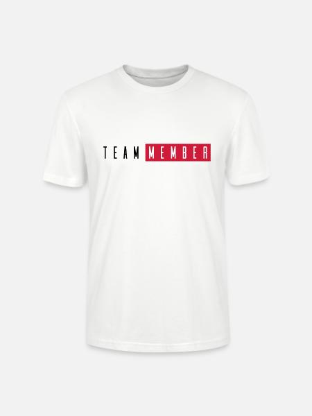team member - Stanley/Stella Unisex Bio-T-Shirt CRAFTER - Weiß