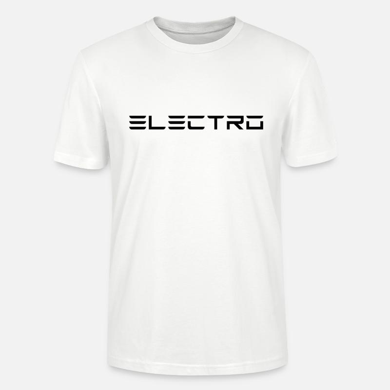 Electro - Black - Stanley/Stella Unisex Bio-T-Shirt CRAFTER - Weiß