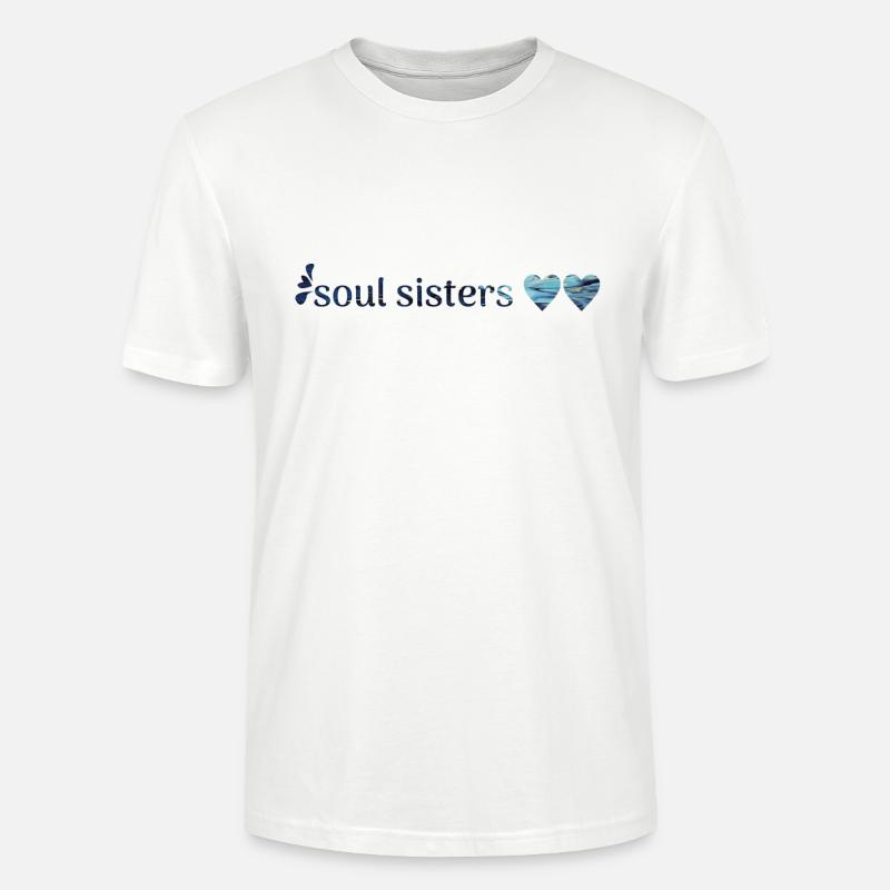 Freunde - âmes sœurs - T-shirt bio CRAFTER Stanley Stella Unisexe - blanc