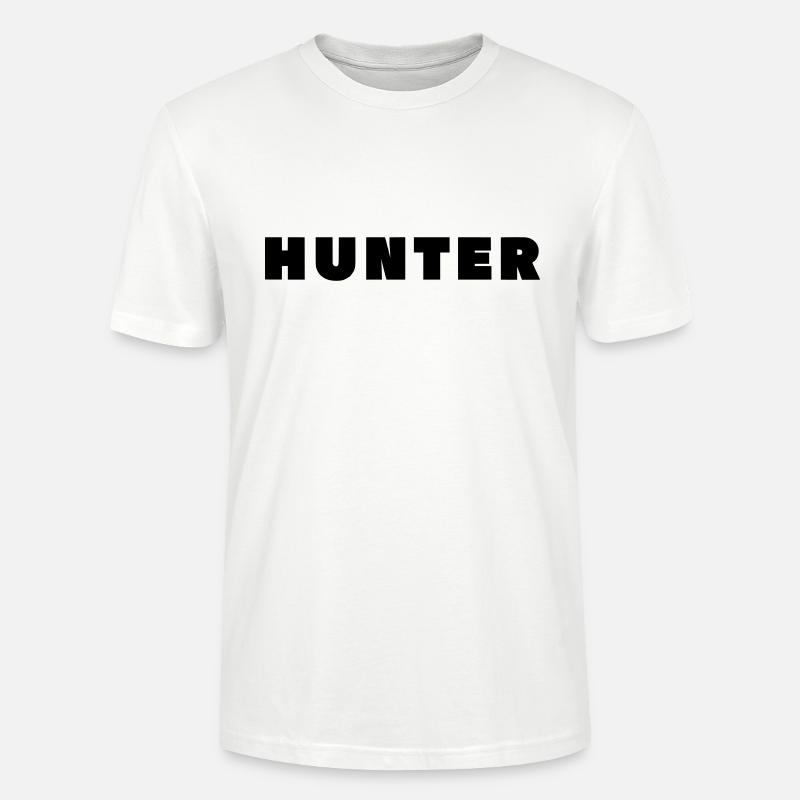HUNTER - Stanley/Stella CRAFTER Unisex Organic T-Shirt - white