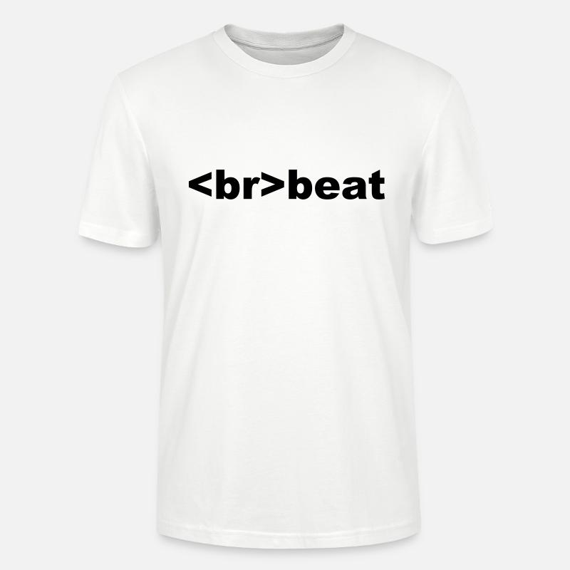 brbeat - Stanley/Stella Unisex Bio-T-Shirt CRAFTER - Weiß