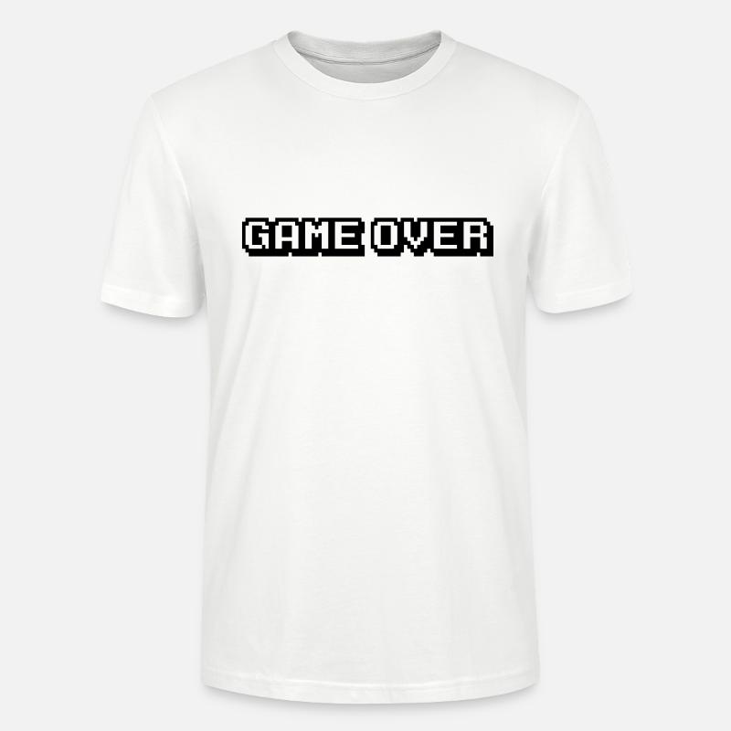 Game Over - Stanley/Stella Unisex Bio-T-Shirt CRAFTER - Weiß
