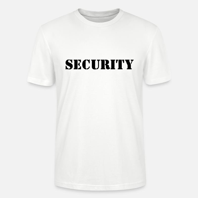 Security Design 5 - Stanley/Stella Unisex Bio-T-Shirt CRAFTER - Weiß