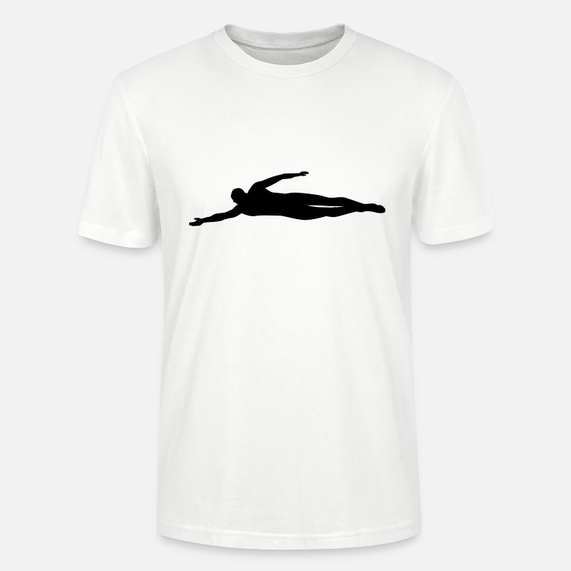 Schwimmen - Stanley/Stella Unisex Bio-T-Shirt CRAFTER - Weiß