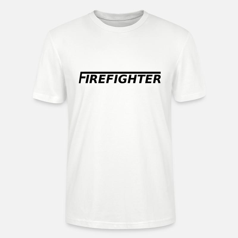 Firefighter LangesF - Stanley/Stella Unisex Bio-T-Shirt CRAFTER - Weiß