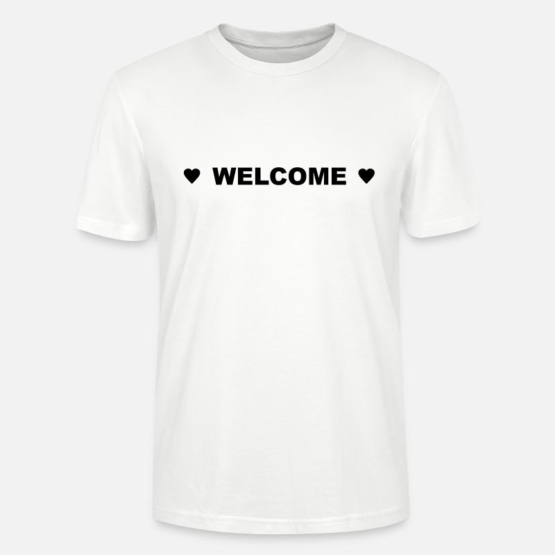 Welcome - Stanley/Stella Unisex Bio-T-Shirt CRAFTER - Weiß