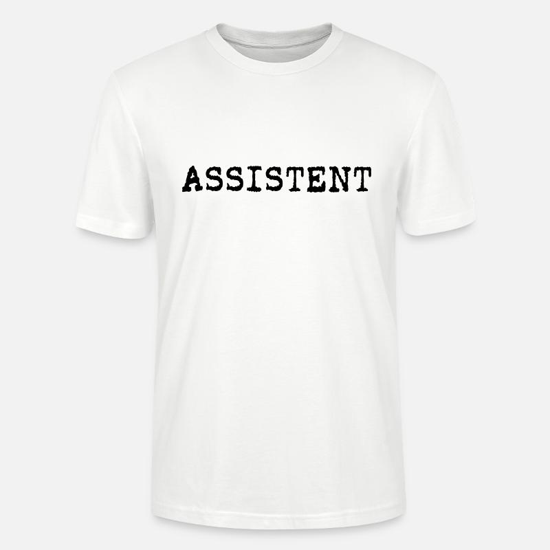 Assistent - Stanley/Stella Unisex Bio-T-Shirt CRAFTER - Weiß