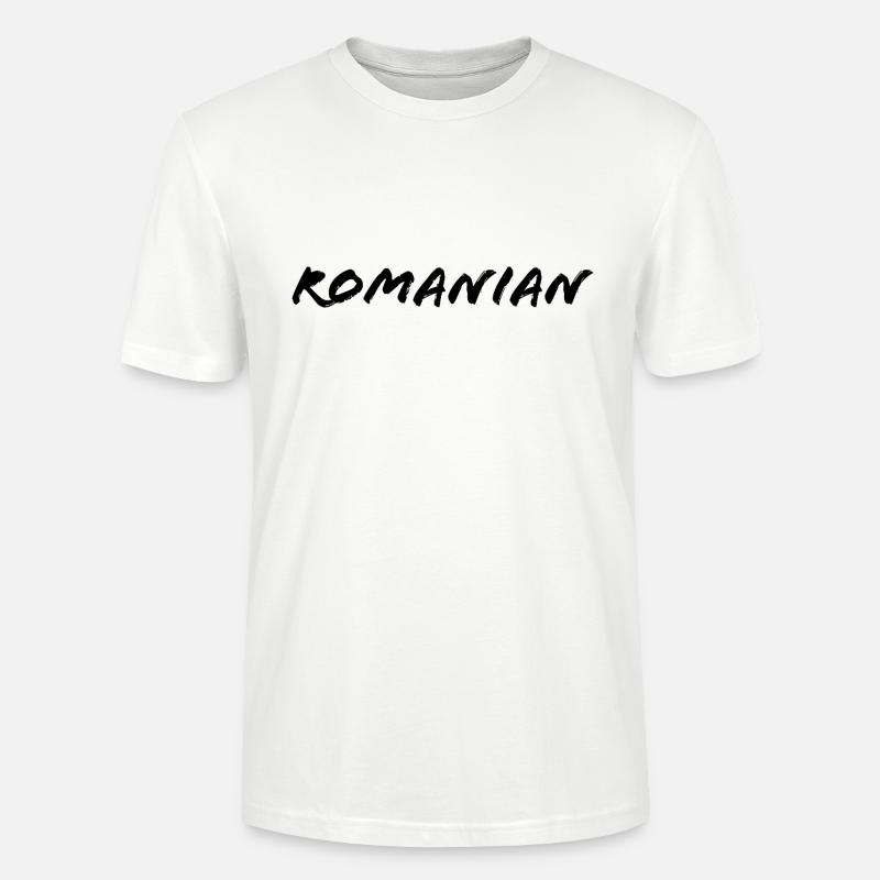 Roumain - T-shirt bio CRAFTER Stanley Stella Unisexe - blanc