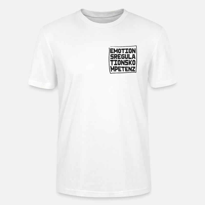 Emotionsregulationskompetenz - Stanley/Stella Unisex Bio-T-Shirt CRAFTER - Weiß