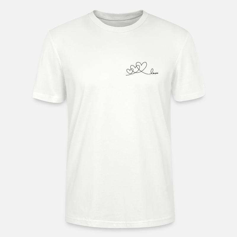 Love - Stanley/Stella Unisex Bio-T-Shirt CRAFTER - Weiß