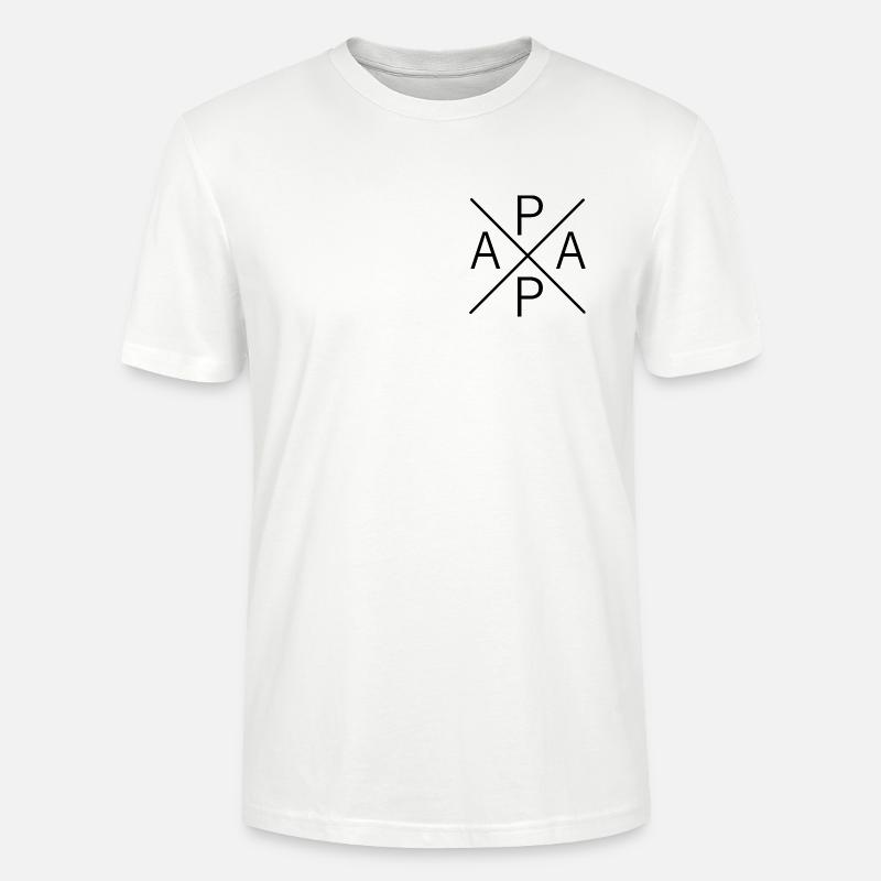 Werdender Papa - Stanley/Stella Unisex Bio-T-Shirt CRAFTER - Weiß
