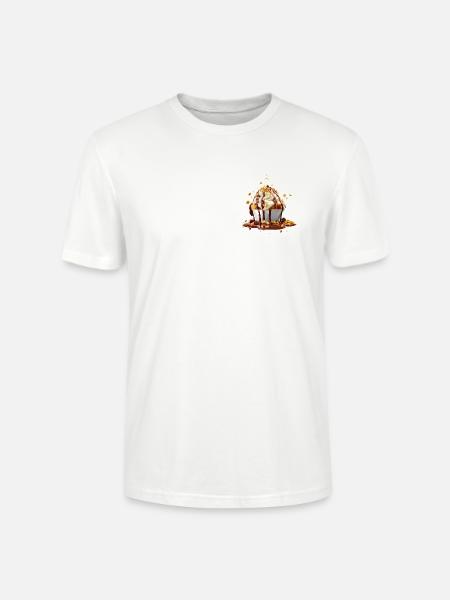 Eisbecher - Stanley/Stella Unisex Bio-T-Shirt CRAFTER - Weiß