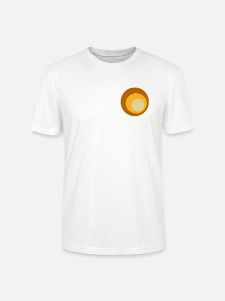 70er Jahre Muster  - Stanley/Stella Unisex Bio-T-Shirt CRAFTER - Weiß