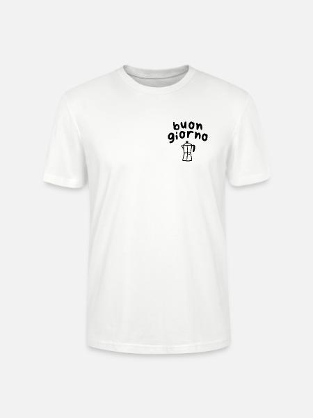 buon giorno - Stanley/Stella Unisex Bio-T-Shirt CRAFTER - Weiß