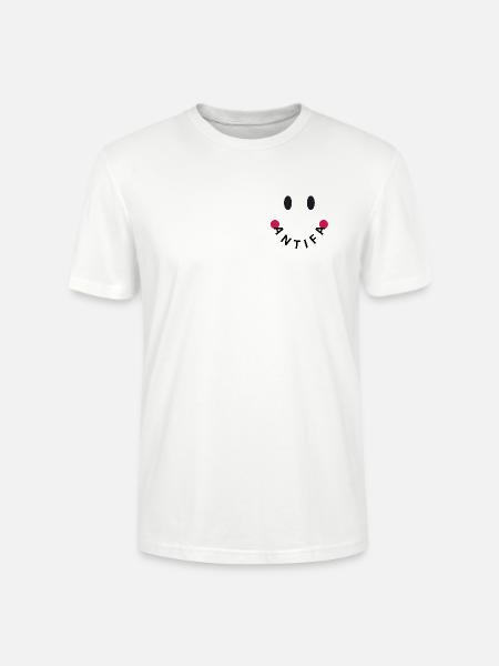 Friendly Antifa Original - Stanley/Stella Unisex Bio-T-Shirt CRAFTER - Weiß